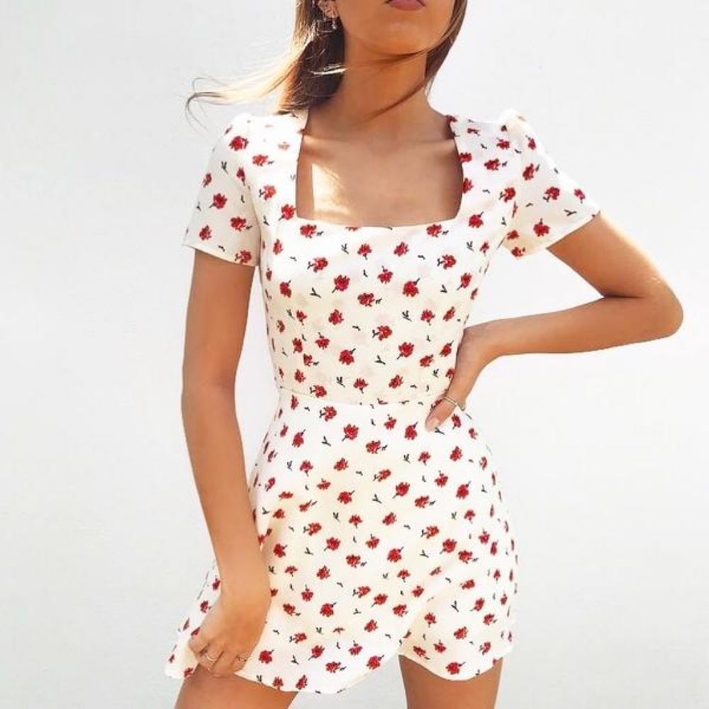 Mitchy Mini Floral Dress Size XS Princess Polly UO
